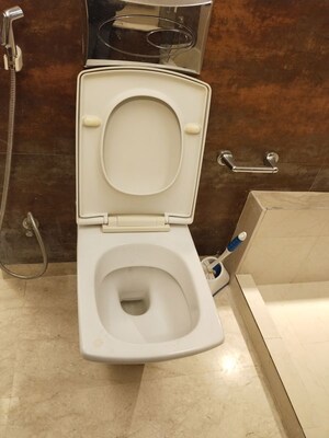 Bathroom in 4 BHK Apartment at Vasant Vihar – for Rent