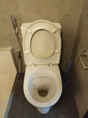 Bathroom in 4 BHK Apartment at Vasant Vihar – for Rent