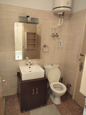 Bathroom in 3 BHK Apartment at Greater Kailash ii – for Rent