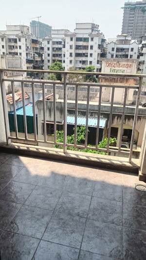 Balcony in 2 BHK Apartment at Mantra Fifth Avenue, Hadapsar – for Rent