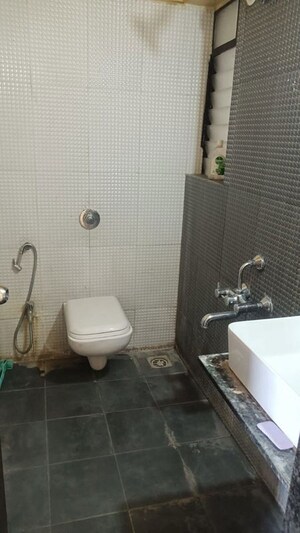 Bathroom in 2 BHK Apartment at Mantra Fifth Avenue, Hadapsar – for Rent