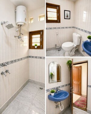 Bathroom in 2 BHK Builder Floor at Sector 38 – for Rent