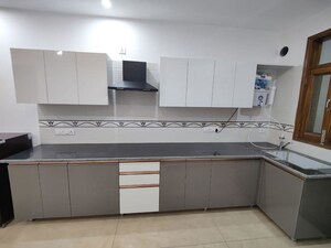 Kitchen in 1 BHK Builder Floor at Medi City – for Rent
