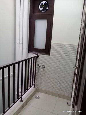 Balcony in 3 BHK Builder Floor at Nangal Dewat – for Rent