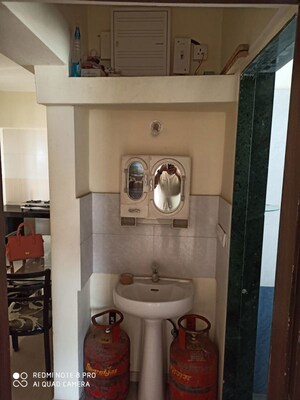 Bathroom in 1 BHK Apartment at Shiv Parvati The Orchard, Hadapsar – for Sale