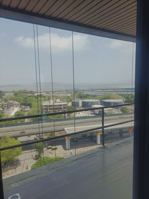 Balcony in 4 BHK Apartment at L And T The Gateway, Sewri – for Sale