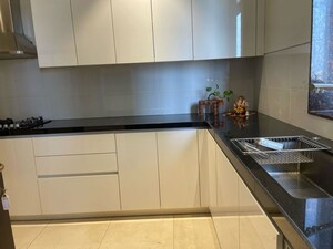Kitchen in 3.5 BHK Apartment at Panchshil Towers, Kharadi – for Rent