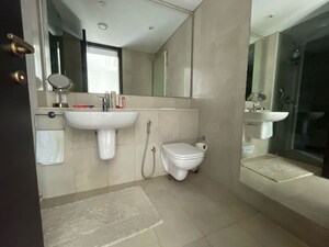 Bathroom in 3.5 BHK Apartment at Panchshil Towers, Kharadi – for Rent