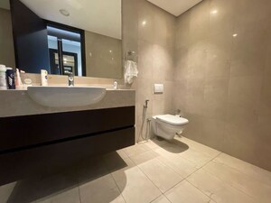 Bathroom in 3.5 BHK Apartment at Panchshil Towers, Kharadi – for Rent