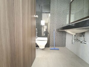 Bathroom in 2 BHK Apartment at Lodha Luxuria Priva, Majiwada – for Rent
