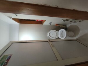 Bathroom in 1 BHK Apartment at Puranik Hometown, Ghodbunder Road – for Rent