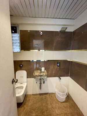 Bathroom in 3 BHK Apartment at Mount Mary Bandra, Bandra West – for Rent
