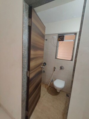 Bathroom in 2 BHK Apartment at Swastik Residency 1, Ghodbunder Road – for Rent
