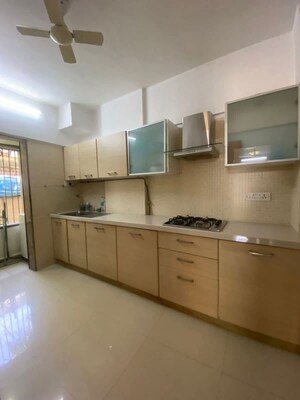 Kitchen in 3 BHK Apartment at Union Park Khar West, Khar West – for Rent