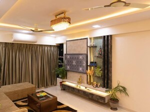Living Room in 2 BHK Apartment at Lokhandwala Breeze Apartments, Andheri West – for Rent