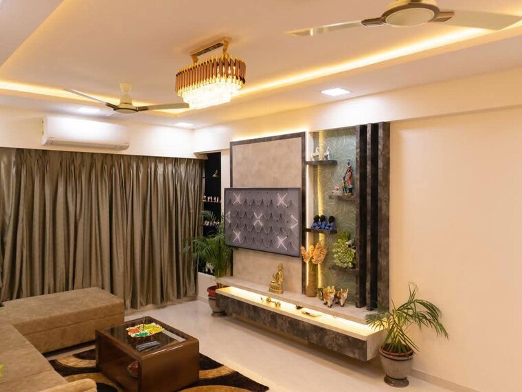 Living Room, lokhandwala-breeze-apartments 2 Bedroom 800 Sq.Ft. Apartment In Andheri West Mumbai 10344935