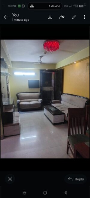 Living Room in 2.5 BHK Apartment at Nimbus The Hyde park, Sector 78 – for Rent