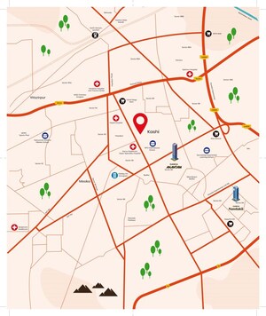 3 BHK Builder Floor – Map Location View at Sector 89 - for Sale