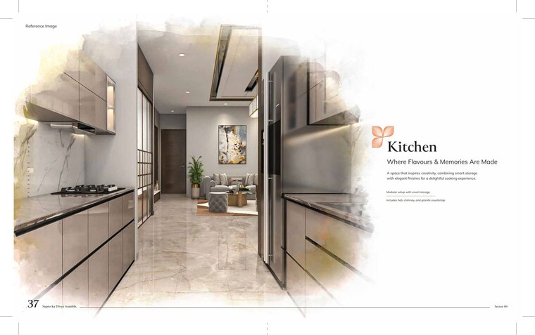 Living Room, sector 89 3 Bedroom 150 Sq.Mt. Builder Floor In Sector 89 Gurgaon 10344642