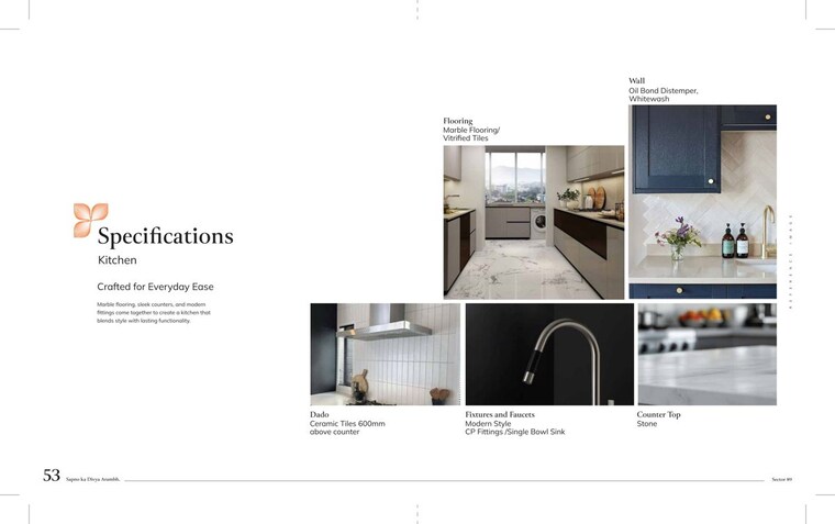 Floor Plan, sector 89 3 Bedroom 150 Sq.Mt. Builder Floor In Sector 89 Gurgaon 10344642