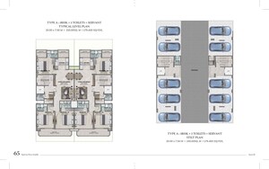 Floor Plan in 3 BHK Builder Floor at Sector 89 – for Sale