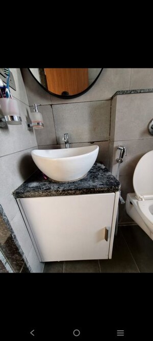 Bathroom in 3 BHK Apartment at Artham 41, Chandkheda – for Rent