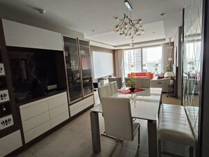 Dining area in 3.5 BHK Apartment at Panchshil Towers, Kharadi – for Rent