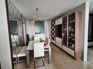 Dining area in 3.5 BHK Apartment at Panchshil Towers, Kharadi – for Rent