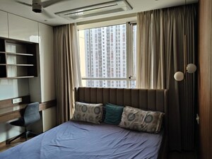 Bedroom in 3.5 BHK Apartment at Panchshil Towers, Kharadi – for Rent