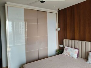 Bedroom in 3.5 BHK Apartment at Panchshil Towers, Kharadi – for Rent