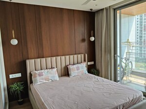 Bedroom in 3.5 BHK Apartment at Panchshil Towers, Kharadi – for Rent