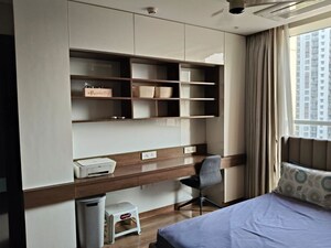 Bedroom in 3.5 BHK Apartment at Panchshil Towers, Kharadi – for Rent