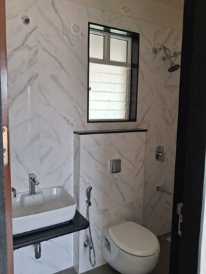 Bathroom in 2 BHK Apartment at Nyati Exuberance 1, Undri – for Rent