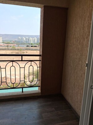Balcony in 2 BHK Apartment at Nyati Exuberance 1, Undri – for Rent