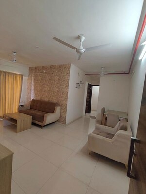 Living Room in 2 BHK Apartment at Raunak Unnathi Woods, Ghodbunder Road – for Rent