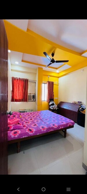 Bedroom in 3 BHK Apartment at Shree Sun Premium, Sola – for Rent