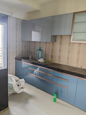 Kitchen in 3 BHK Apartment at Sheth Zuri, Laxmi Nagar – for Rent