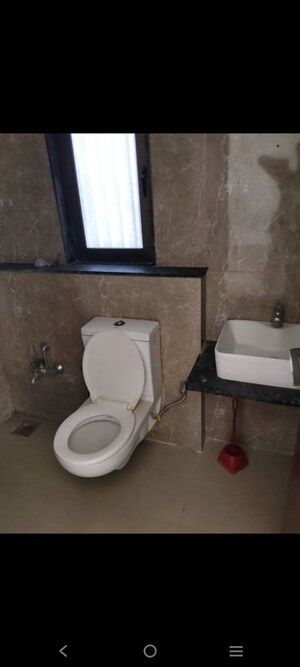 Bathroom in 3 BHK Apartment at Ganesh Malabar County, Near Nirma University On Sg Highway – for Rent