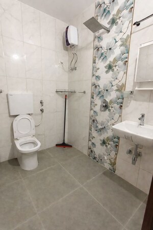 Attached Bathroom in 3 BHK Apartment at Sarsole – for Rent