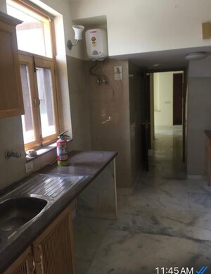 Kitchen in 3 BHK Builder Floor at Sunder Nagar – for Rent