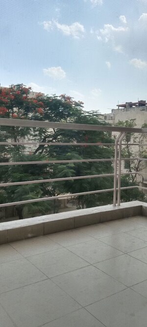 Balcony in 3.5 BHK Builder Floor at Orchid Island, Sector 51 – for Rent
