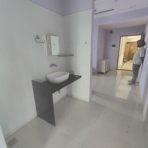 Bathroom in 2 BHK Apartment at Vraj Tiara, Worli – for Rent