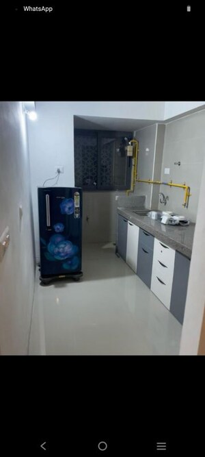 Kitchen in 2 BHK Apartment at Shilp Ananta, Shela – for Rent