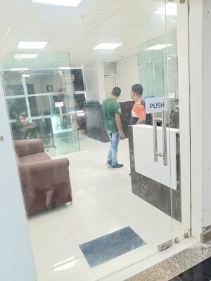 Living Room in  Office Space at Bhavya Corporate Towers, Vibhuti Khand – for Rent