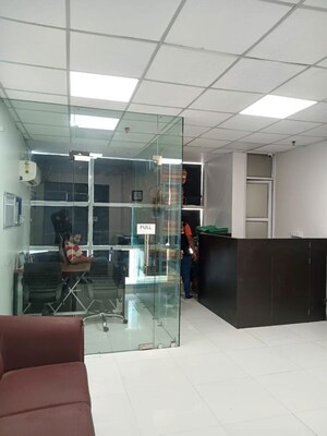 Living Room in  Office Space at Bhavya Corporate Towers, Vibhuti Khand – for Rent