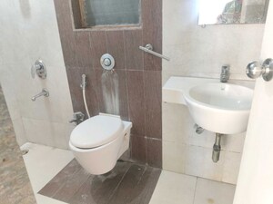 Bathroom in 2 BHK Apartment at Gundecha Altura, Kanjurmarg West – for Rent