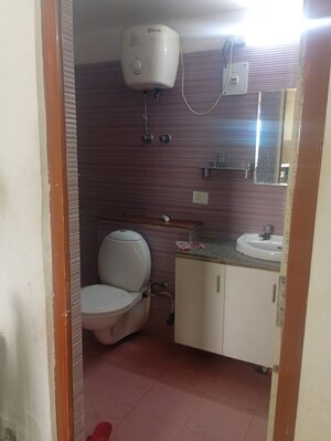 Bathroom in 2 BHK Apartment at Dwarka – for Rent