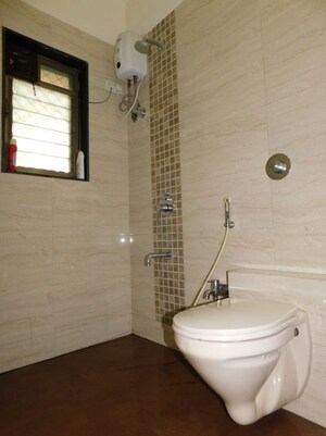 Bathroom in 3 BHK Apartment at Evershine Nagar – for Sale