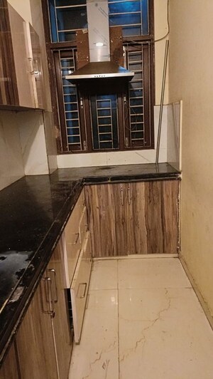 Kitchen in 1 BHK Builder Floor at Mansarovar – for Rent