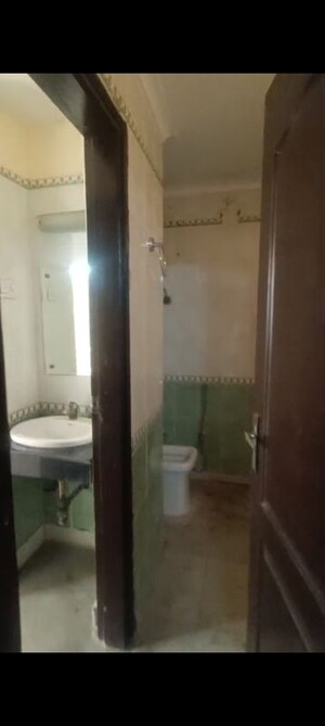 Bathroom in 3 BHK Apartment at Dwarka – for Rent